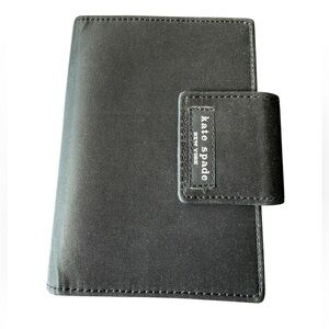 kate spade Black Nylon Snap Closure Organizer/Wallet